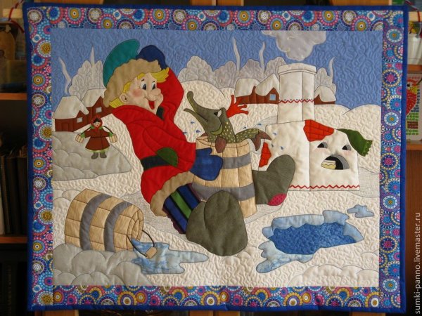 Марина Буткевич лоскутное панно