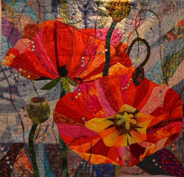 Лоскутные картины Карен Экмайер