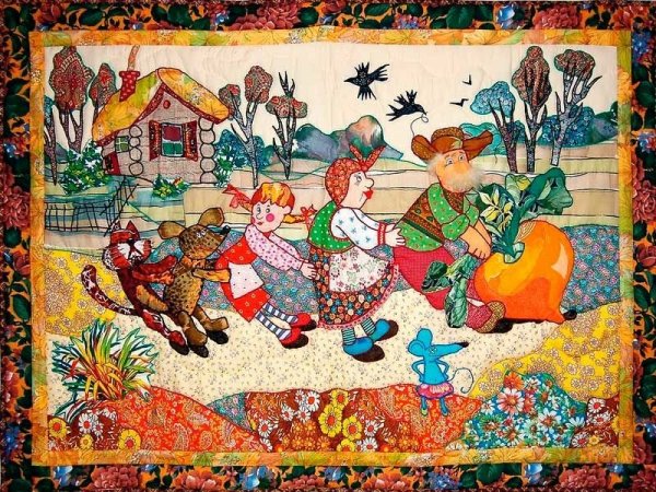 Лоскутное панно