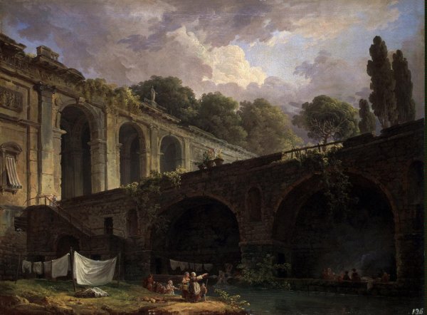 Гюбер Робер в Эрмитаже