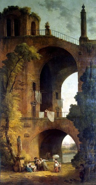 Юбер Робер (1733–1808). «Руины»