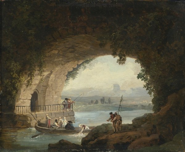 Художник Робер Гюбер картины