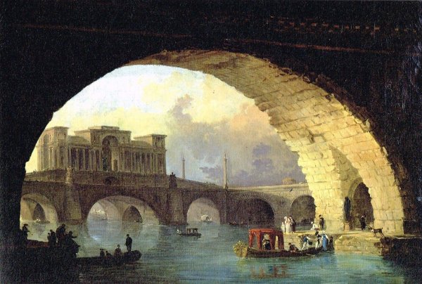 Робер Гюбер Робер развалин