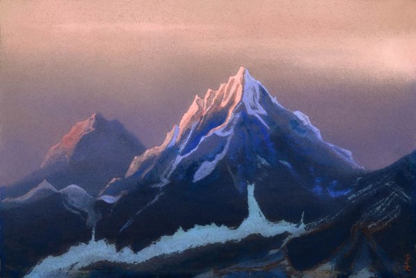 Картины Рериха горы Гималаи