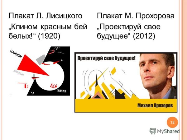 Лазарь Маркович Лисицкий клином красным Бей белых