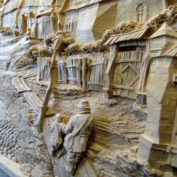 Виктор Дубовик картины из дерева