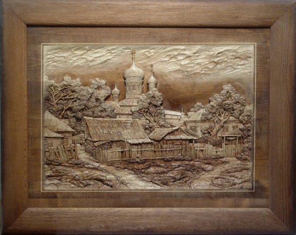 Виктор Дубовик резьба по дереву