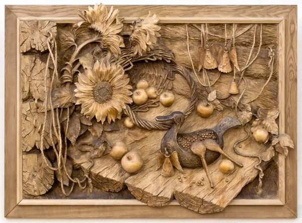 Алексей Князев резьба по дереву Самара