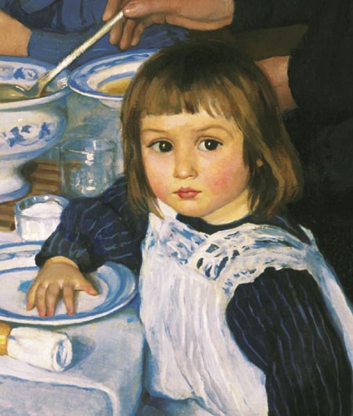 З. Серебрякова. За завтраком.1914