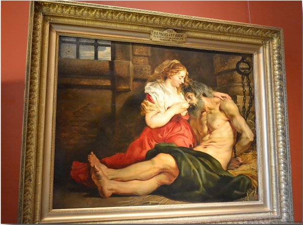 Отцелюбие римлянки Рубенс