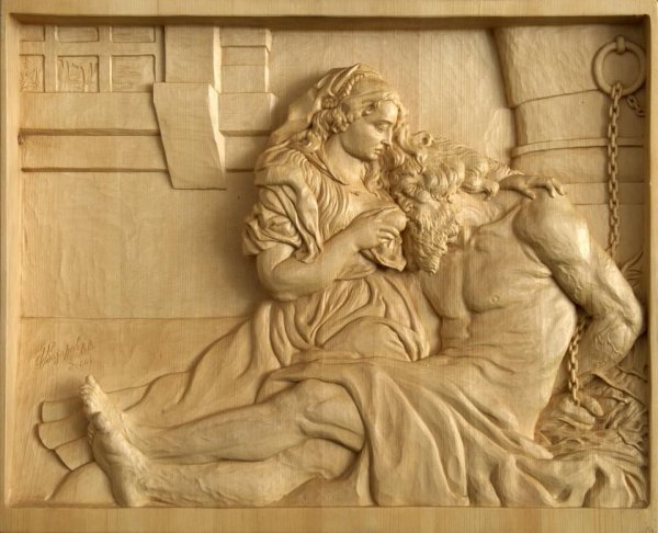 Отцелюбие римлянки Эрмитаж