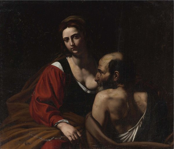 Отцелюбие римлянки Жан-Батист грёза