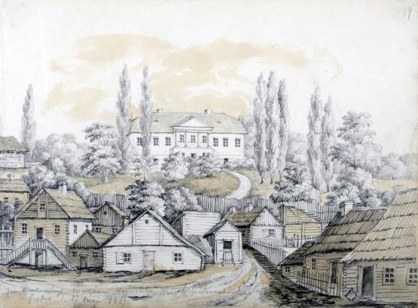 Наполеон Орда акварели Гродно