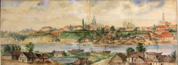 Наполеон Орда Витебск вид на город