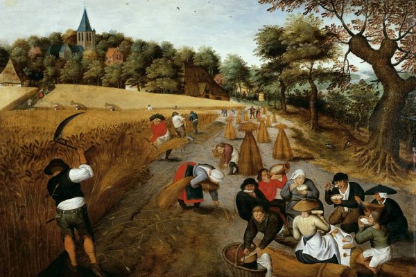 Питер брейгель жатва