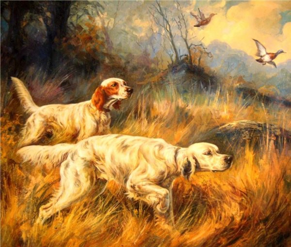 Художник Руслан Смородинов охота