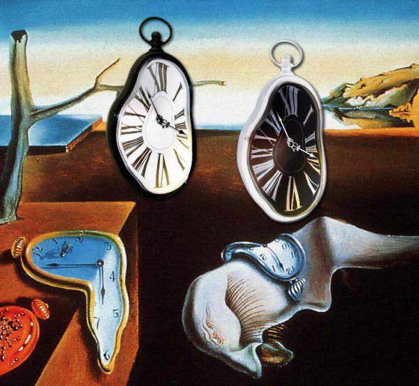 Сальвадор дали время утекает