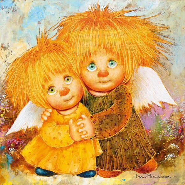 Люся чувиляева художник ангелы