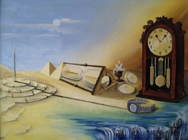 Река времени сюрреализм