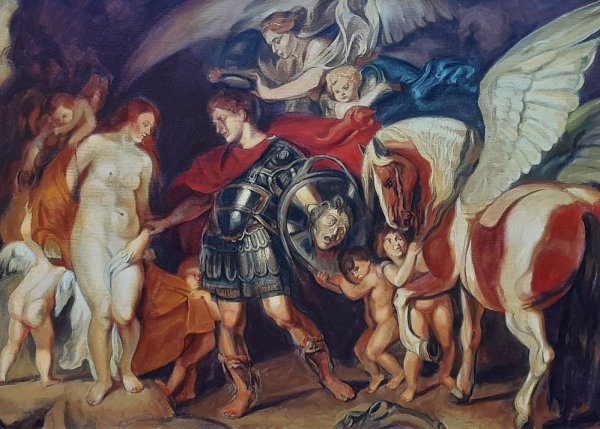 Рубенс Персей и Андромеда картина