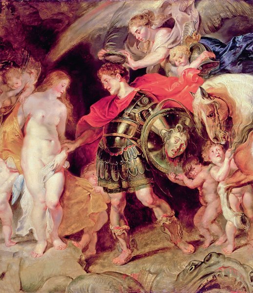 Персей освобождает Андромеду золотое Руно