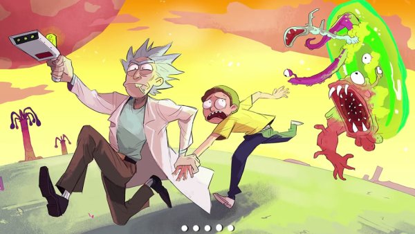 Рик и Морти Рик арт