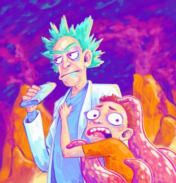 Dumb Rick Рик и Морти