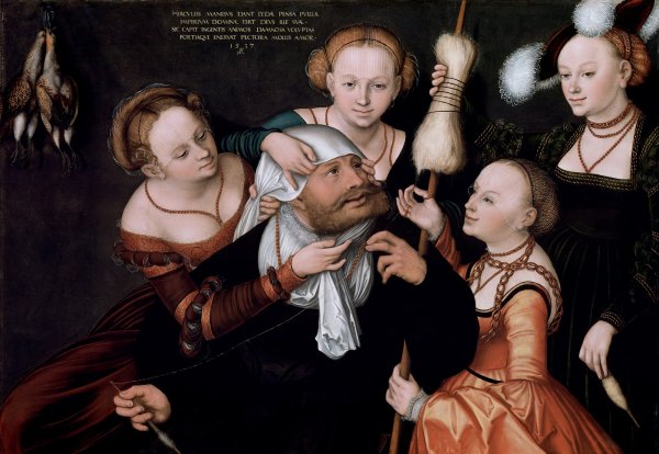 Лукас кранах старший Геркулес и омфала