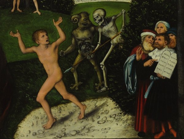 Лукас кранах старший грехопадение