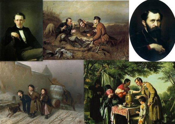 Василий Григорьевич Перов (1834—1882)“чаепитие в Мытищах