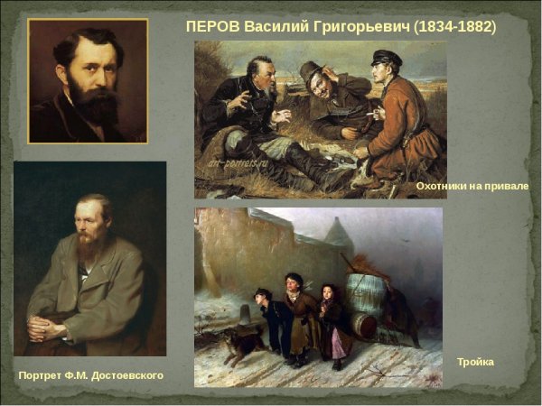 Художники передвижники Василий Перов