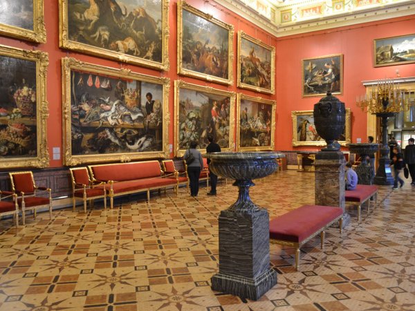 Музей Эрмитаж в Санкт-Петербурге картины