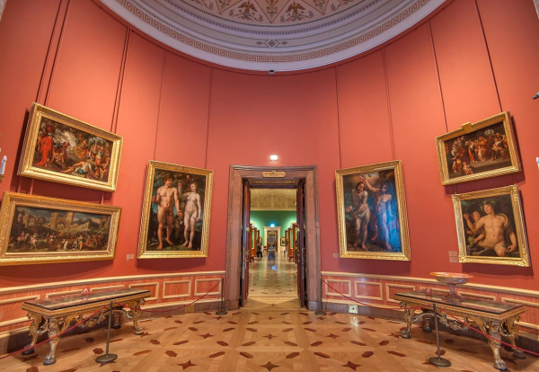 Зал фламандской живописи в Эрмитаже