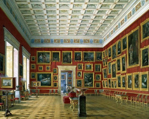 Екатерининский дворец в Царском селе 18 век