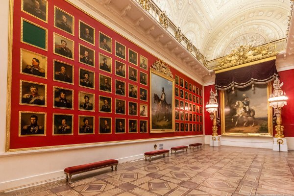 Зал искусства Франции 18в. В Эрмитаже