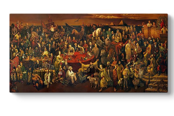 Обсуждение Божественной комедии с Данте