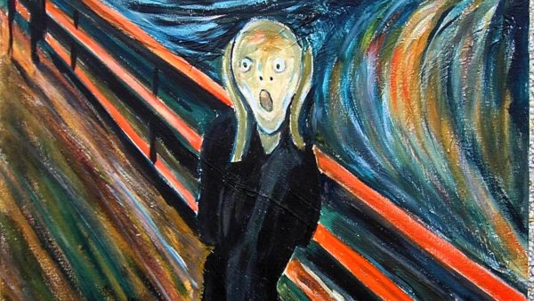 Ван Гог картины крик
