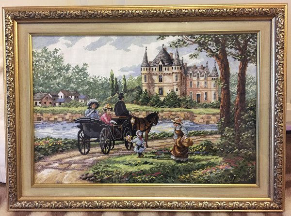 Вышивка крестом животные