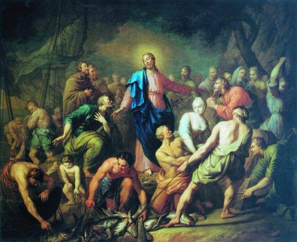 Антон Павлович Лосенко чудесный улов рыбы