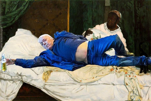 Э. Мане. Олимпия. Париж, музей Орсэ