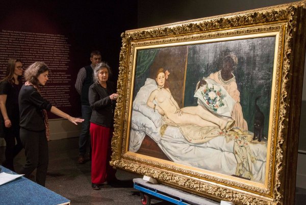 Картина Олимпия Эдуарда Мане