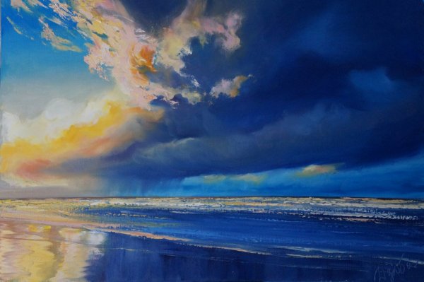 Небо маслом