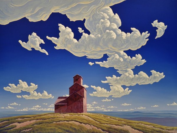 Тучи картина