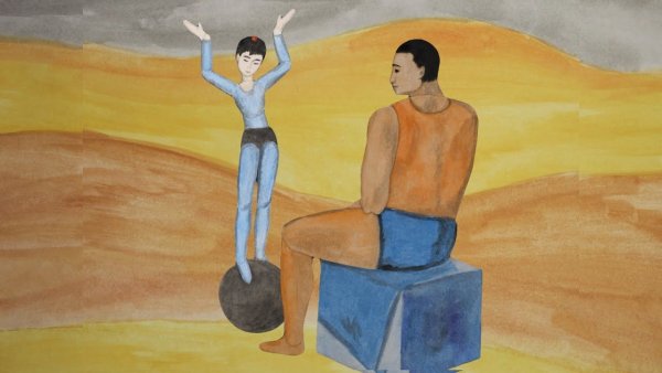 Пабло Пикассо девочка на шаре