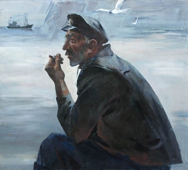 Венгерский художник Рыбак