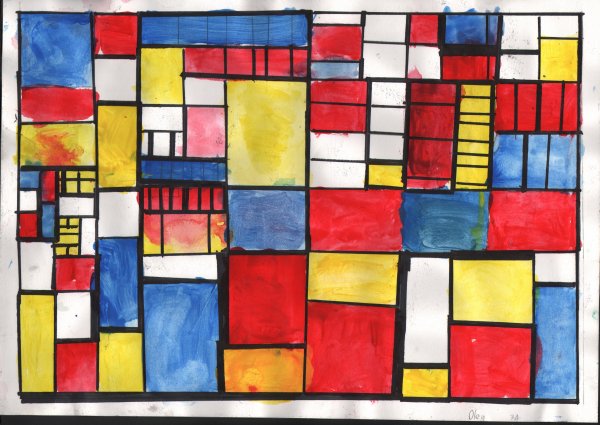 Картины пита Мондриана