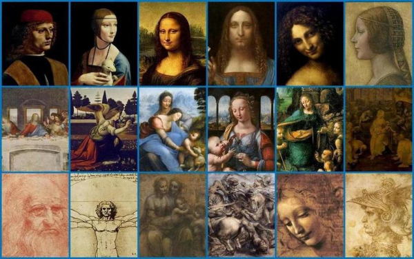 Известные произведения Леонардо да Винчи