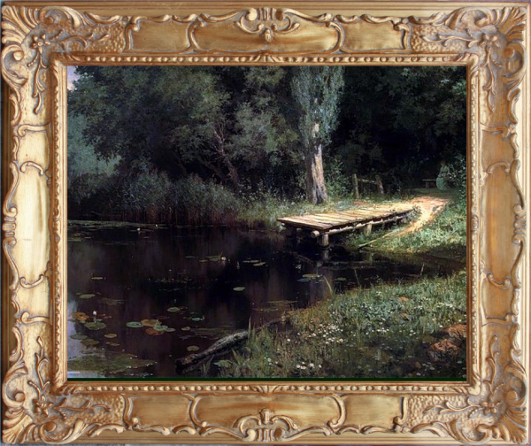 Поленов заброшенный пруд