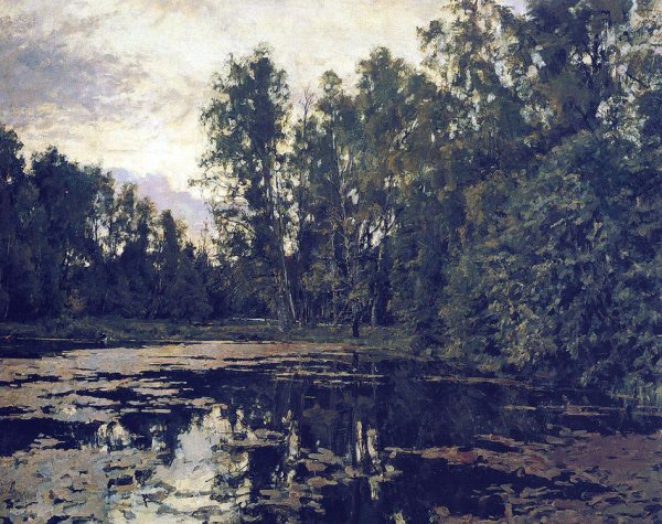 Описание картины заросший пруд Поленова