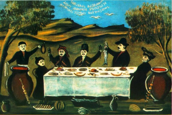 Грузинский художник Нико Пиросмани